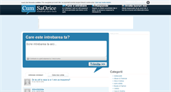 Desktop Screenshot of cumsaorice.ro